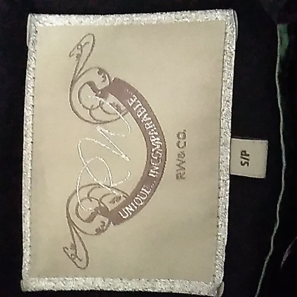 RW & Co, Black Trench Coat, Small - Picture 6 of 8